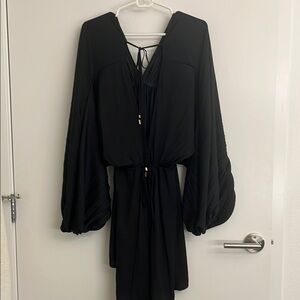 Free People Elegant Black Dress